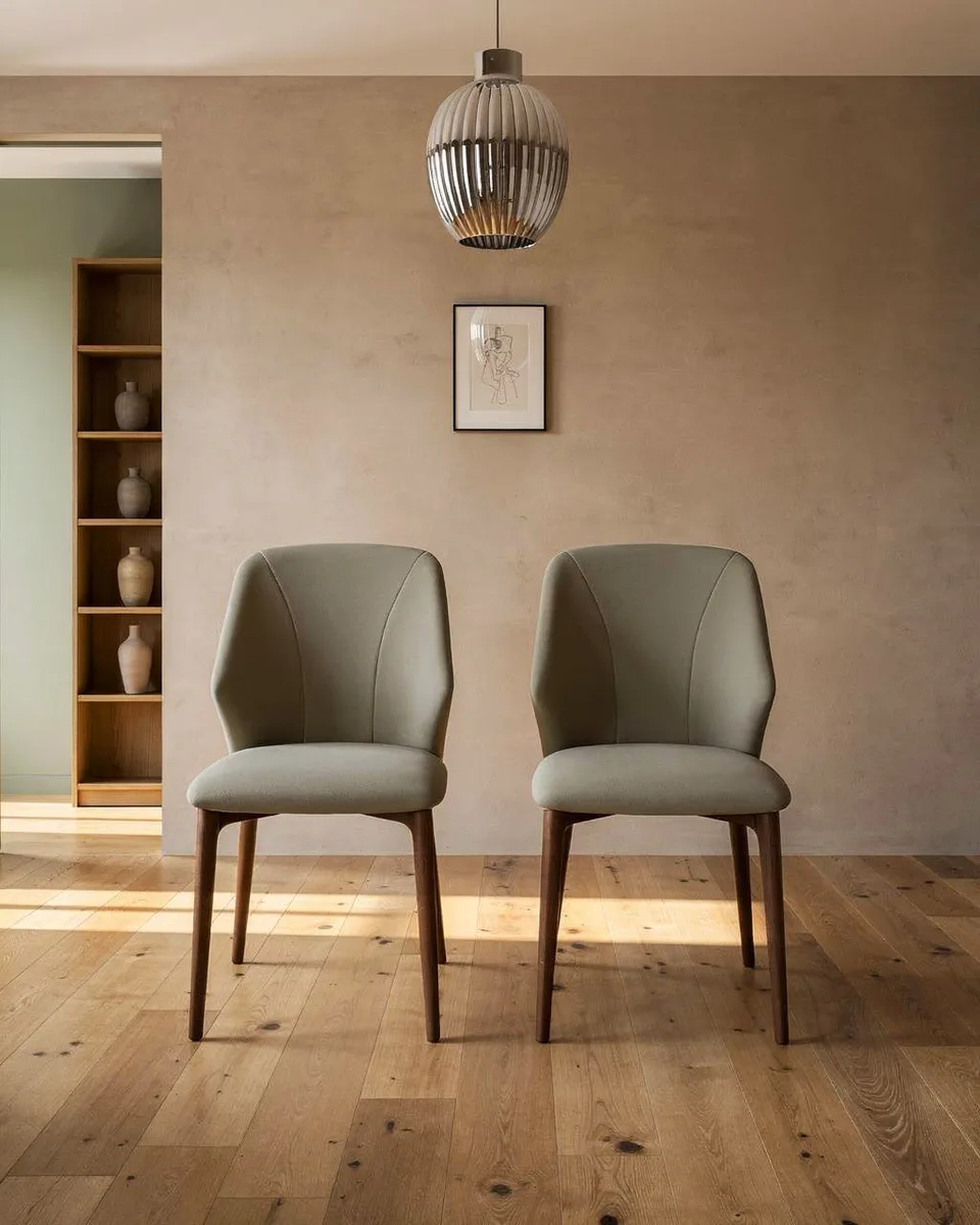 Ljon -C Dining Chair, Dark Grey, Set of 2