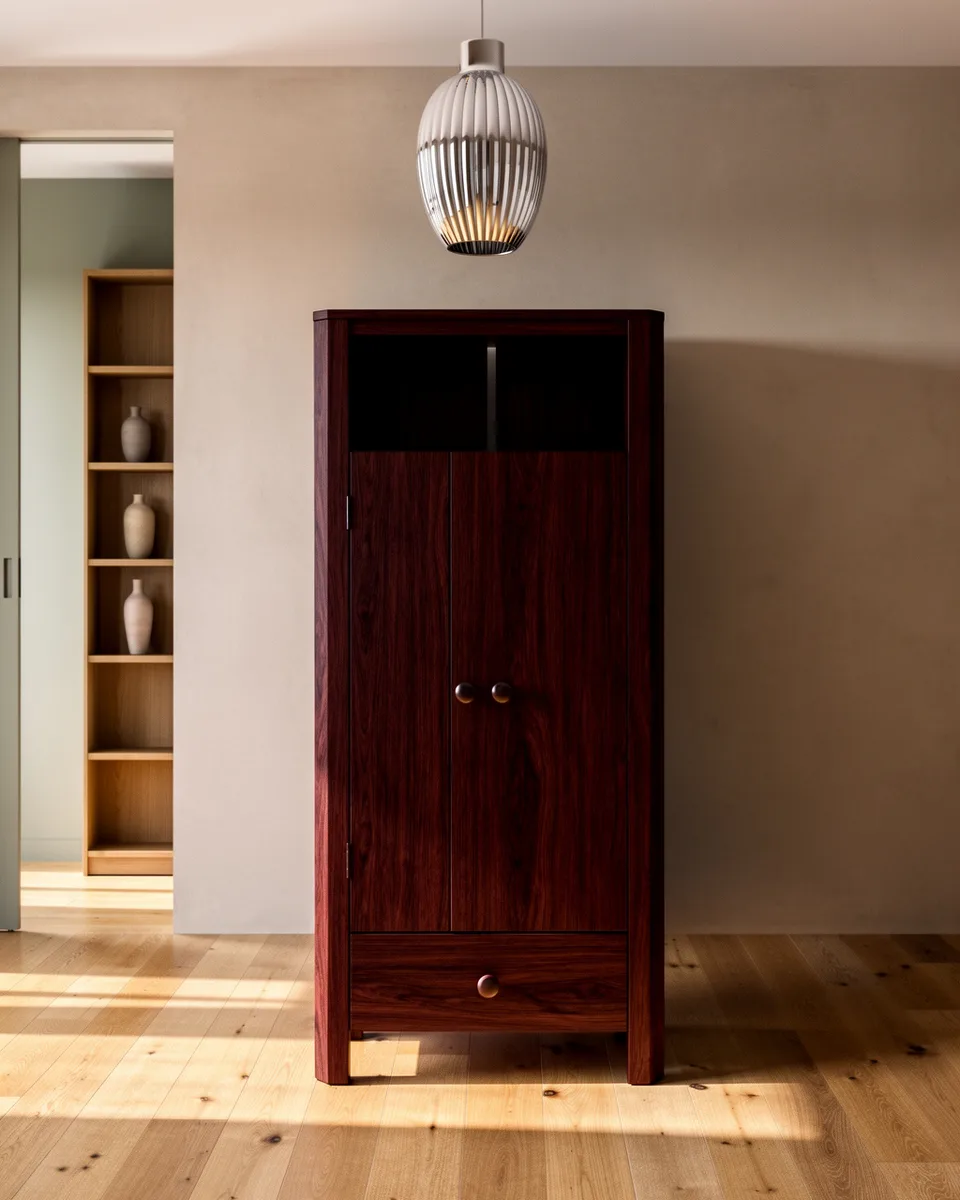 Pörta side Cabinet, Virginia Walnut